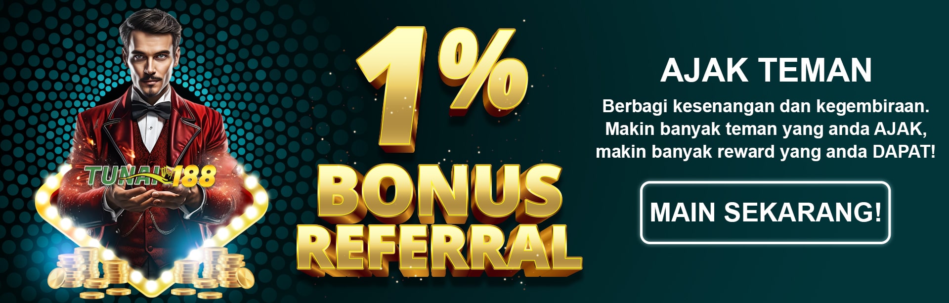 Bonus Referral Tunai188